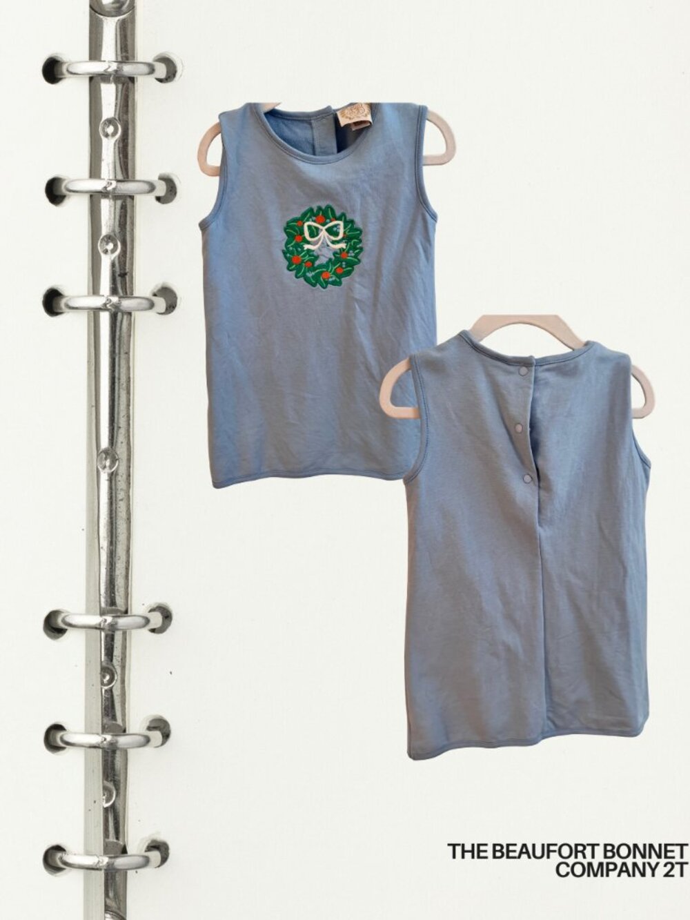 TBBC Christmas Dress 2T